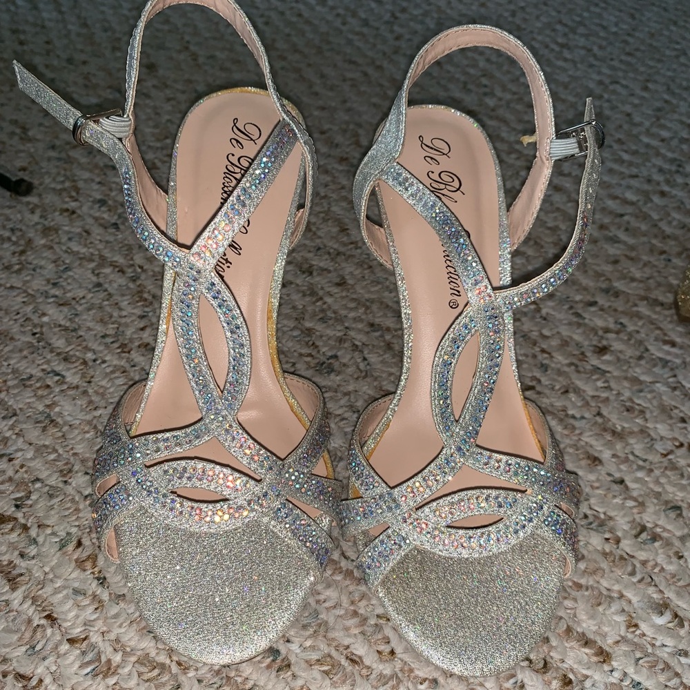 Sparkly heels